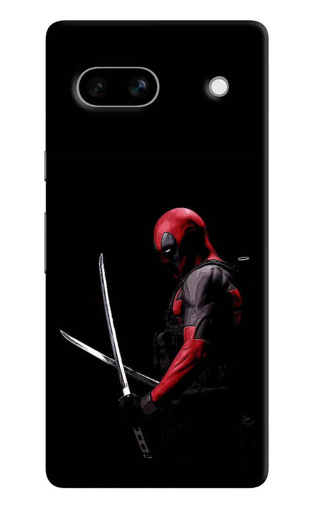 Deadpool Google Pixel 7A Hard Case Back Cover by Casekaro