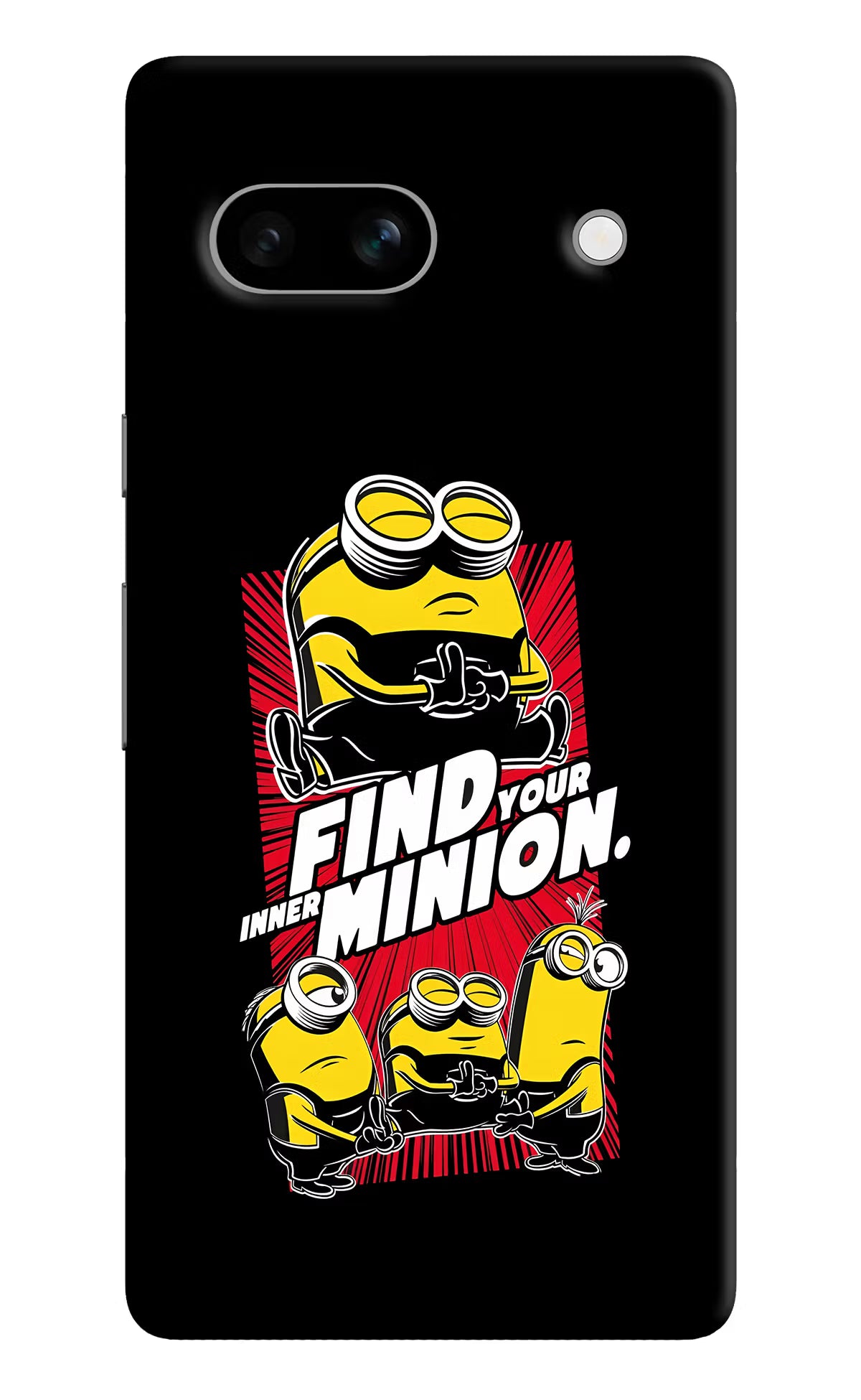 Find your inner Minion Google Pixel 7A Hard Case Back Cover by Casekaro