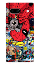 Spider Man Google Pixel 7A Hard Case Back Cover by Casekaro