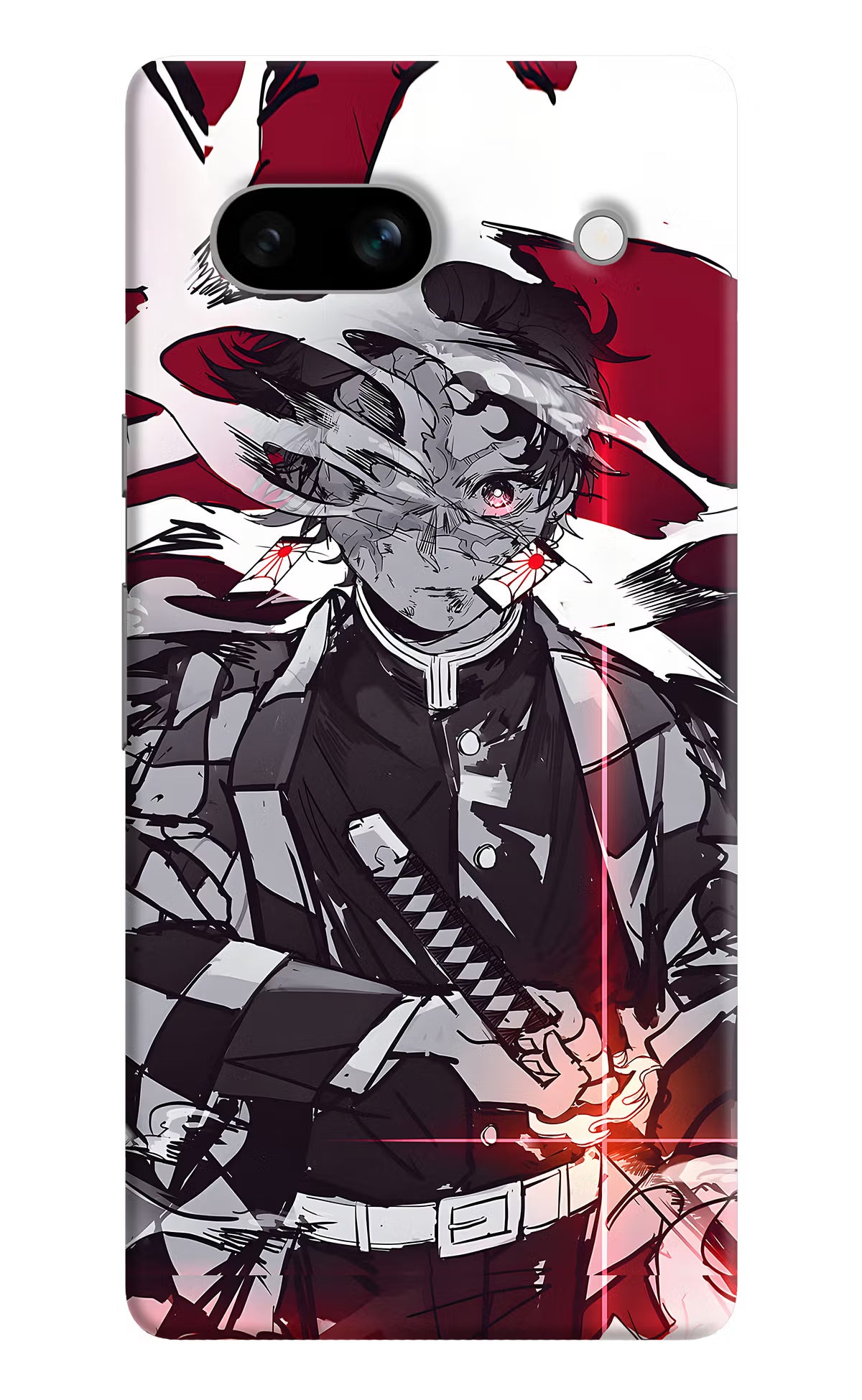 Demon Slayer Google Pixel 7A Hard Case Back Cover by Casekaro