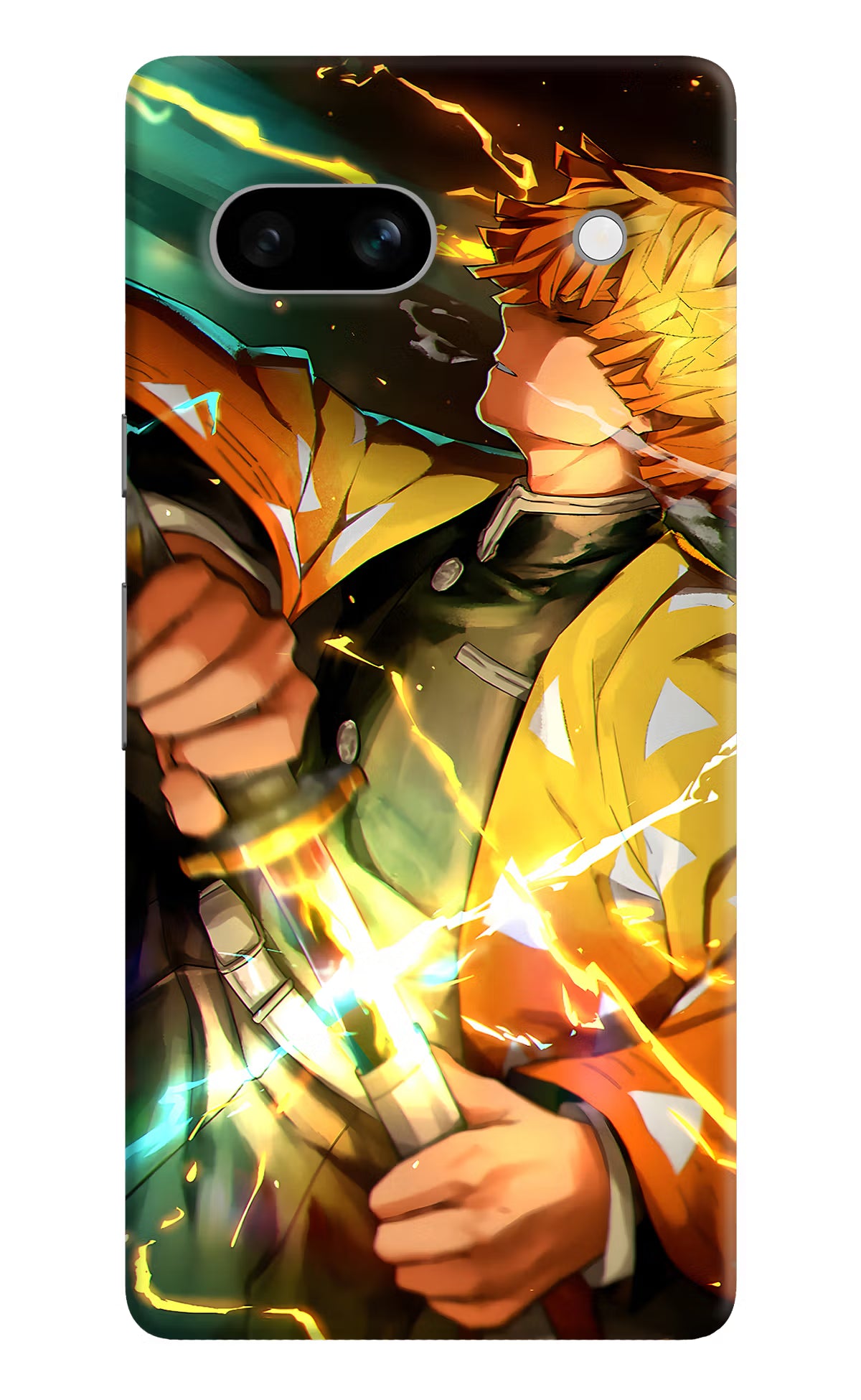 Demon Slayer Google Pixel 7A Hard Case Back Cover by Casekaro
