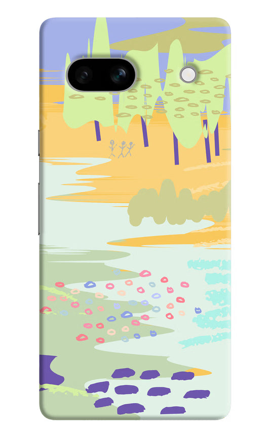 Scenery Google Pixel 7A Hard Case Back Cover by Casekaro