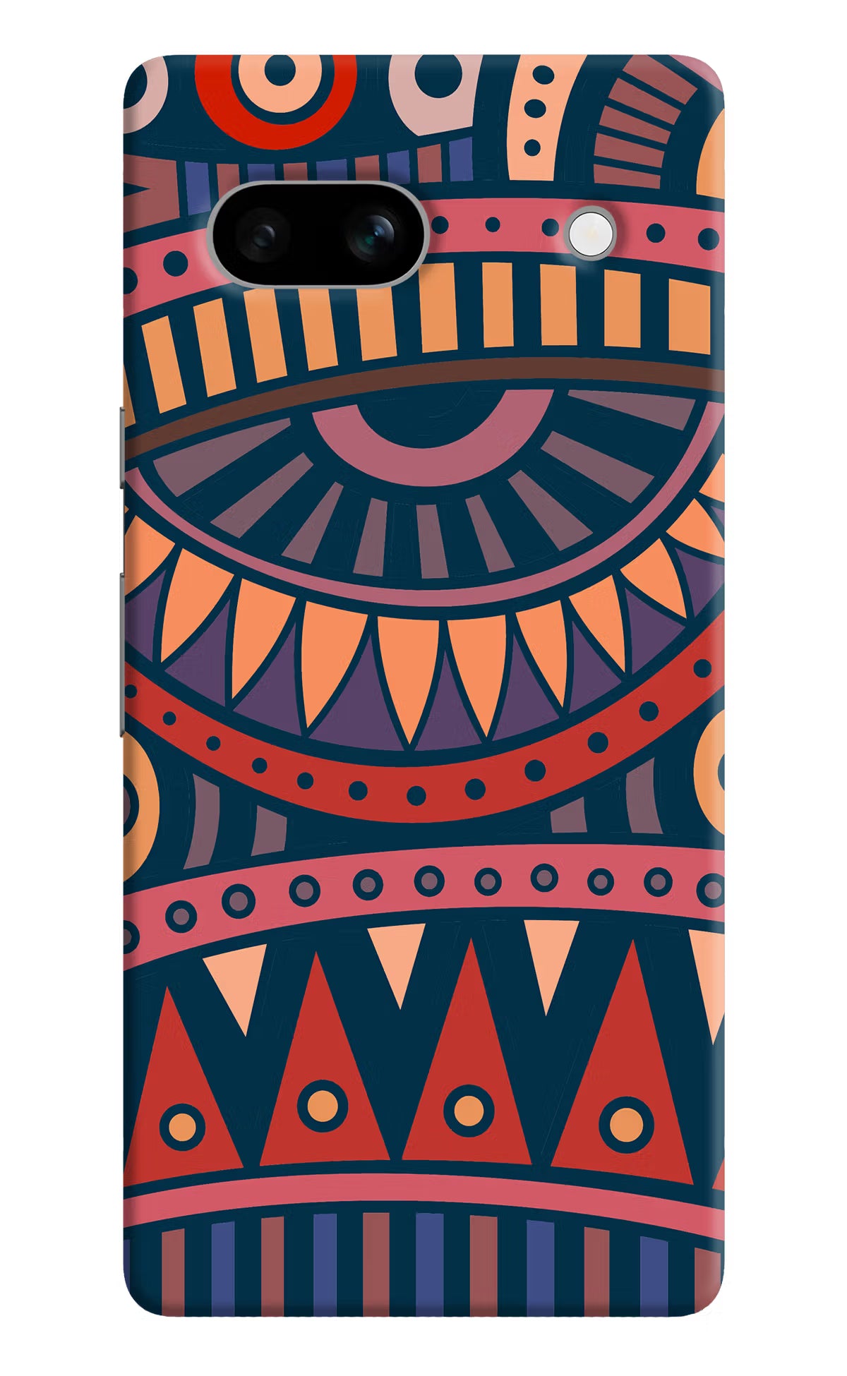 African Culture Design Google Pixel 7A Hard Case Back Cover by Casekaro