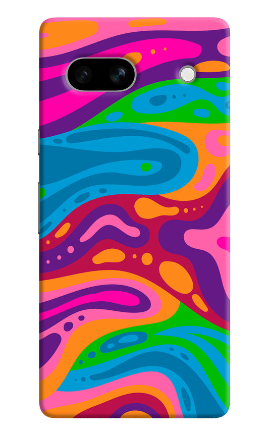 Trippy Pattern Google Pixel 7A Hard Case Back Cover by Casekaro