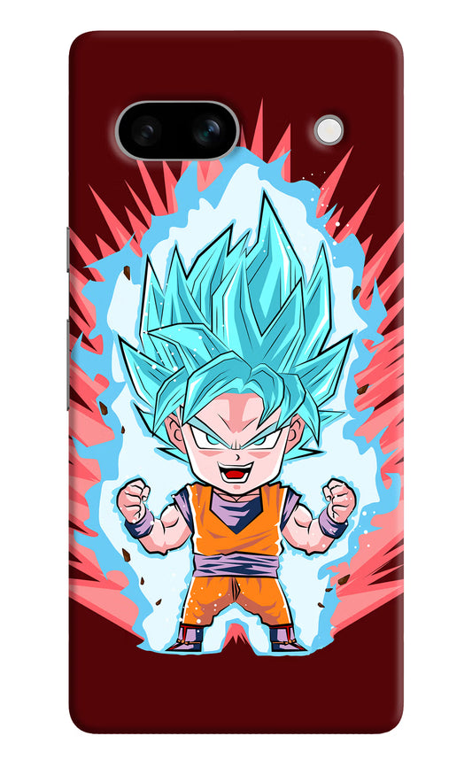 Goku Little Google Pixel 7A Hard Case Back Cover by Casekaro