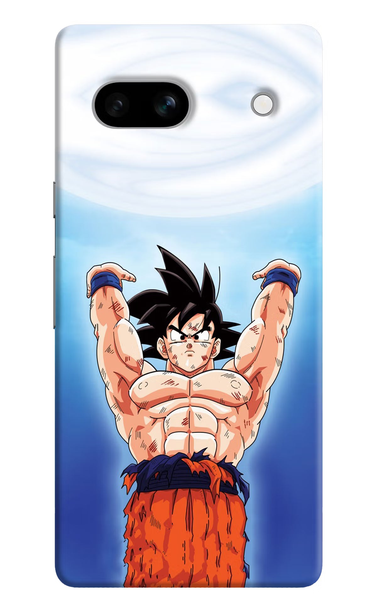 Goku Power Google Pixel 7A Hard Case Back Cover by Casekaro