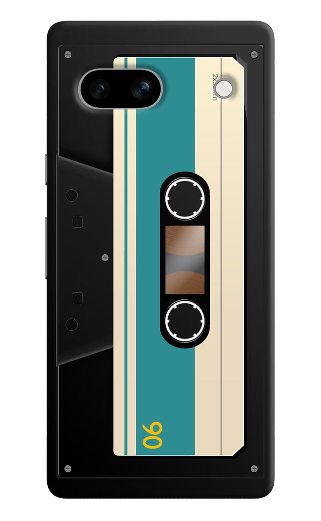 Cassette Google Pixel 7A Hard Case Back Cover by Casekaro