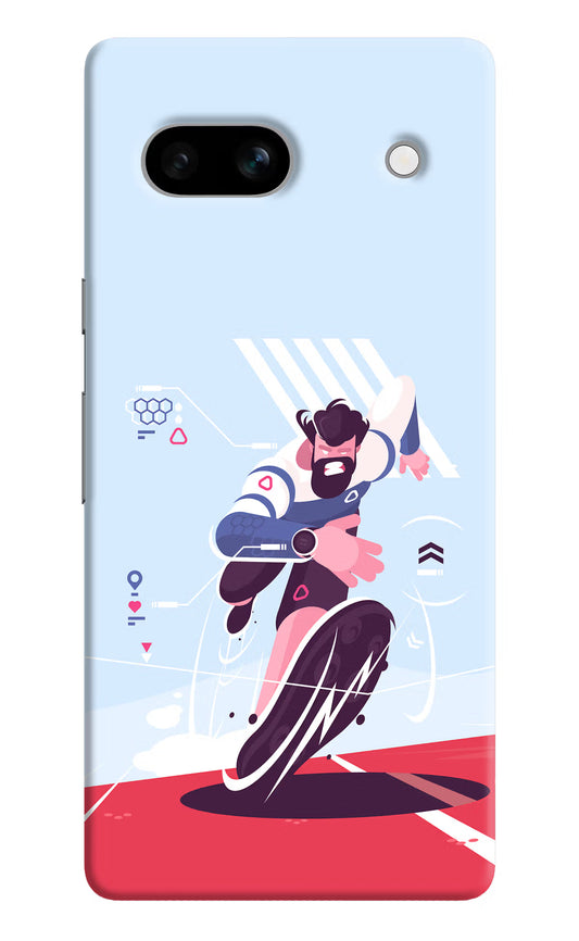 Run Pro Google Pixel 7A Hard Case Back Cover by Casekaro