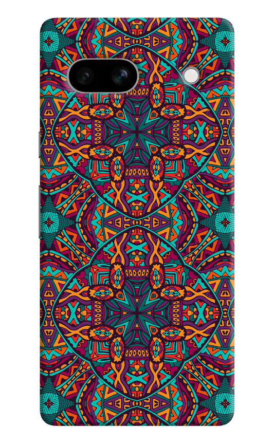 Colour Mandala Google Pixel 7A Hard Case Back Cover by Casekaro