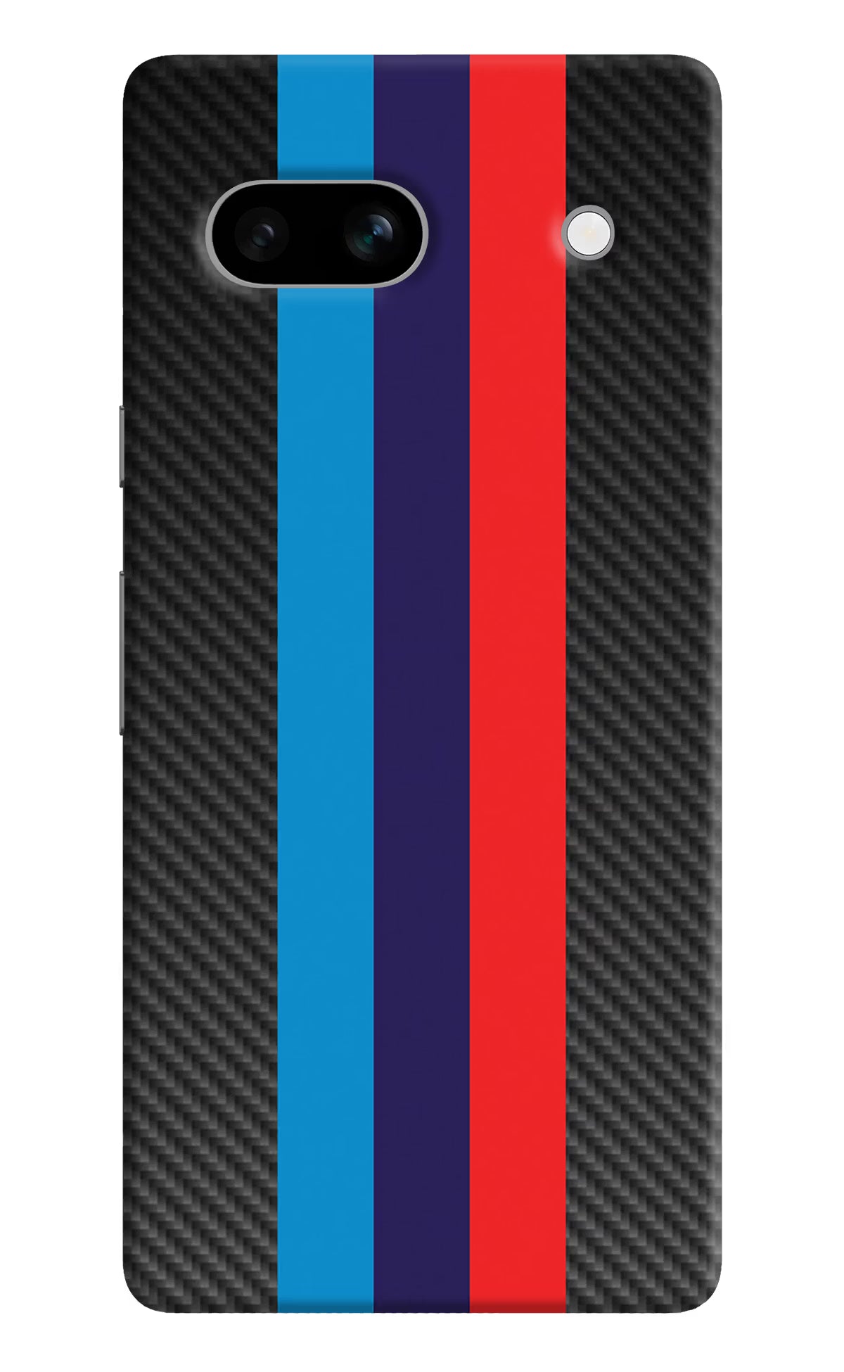 BMW Stripes Pattern Google Pixel 7A Hard Case Back Cover by Casekaro