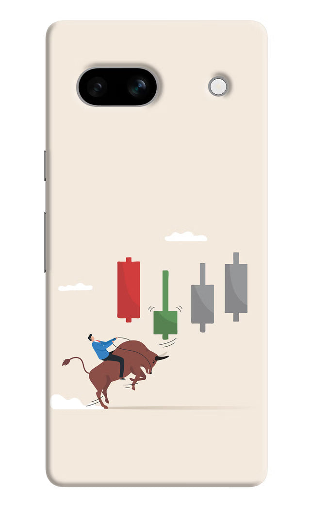 Bull Trading Momentum Google Pixel 7A Hard Case Back Cover by Casekaro