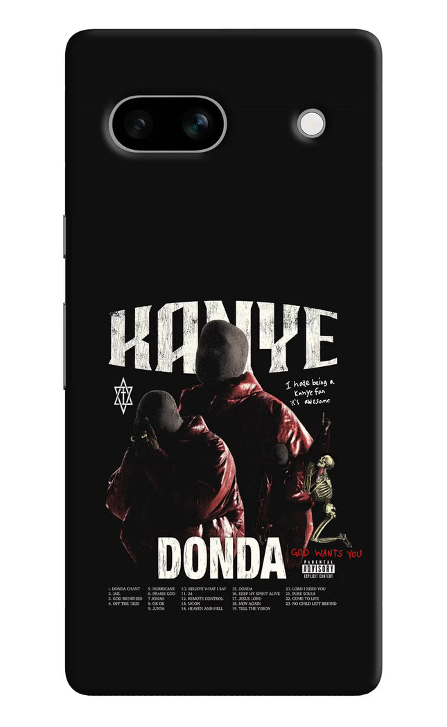 Donda Kanye West Google Pixel 7A Hard Case Back Cover by Casekaro