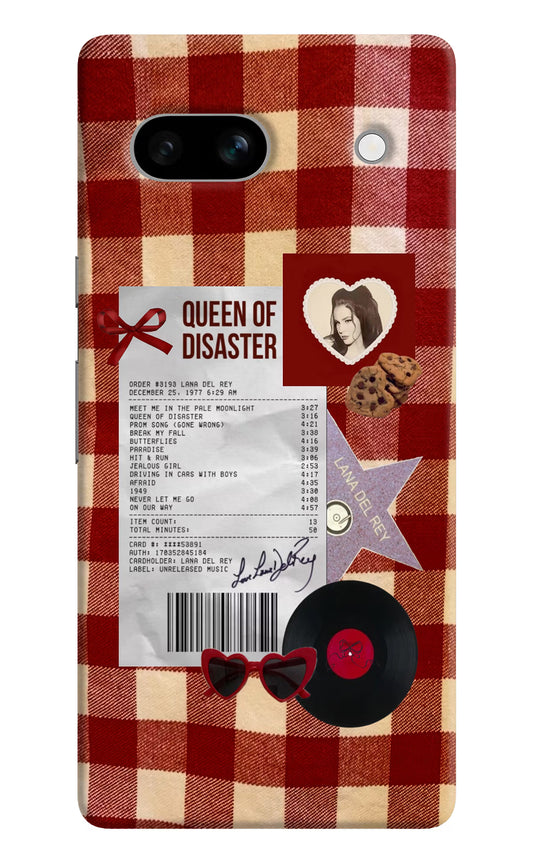 Queen of Disaster Google Pixel 7A Hard Case Back Cover by Casekaro