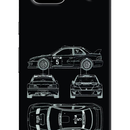 WRC'99 Google Pixel 7A Hard Case Back Cover by Casekaro