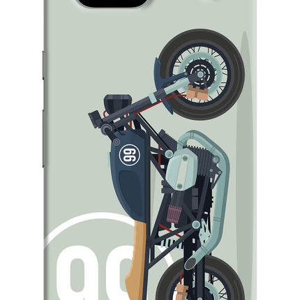 Classic Cafe Racer 99 Google Pixel 7A Hard Case Back Cover by Casekaro