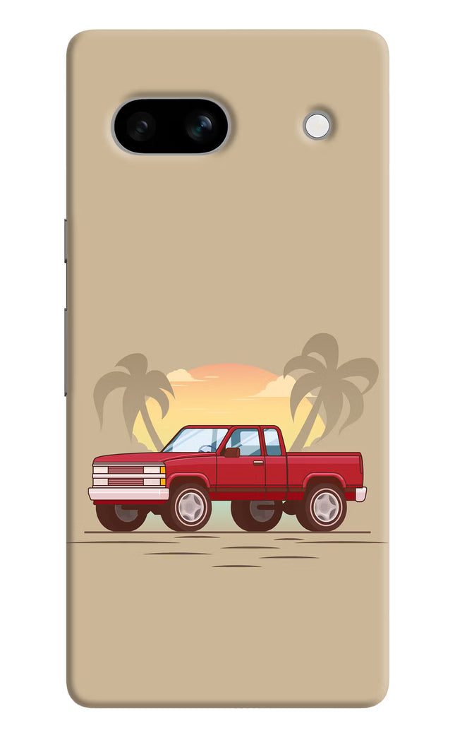 Desert Classic Drive Google Pixel 7A Hard Case Back Cover by Casekaro