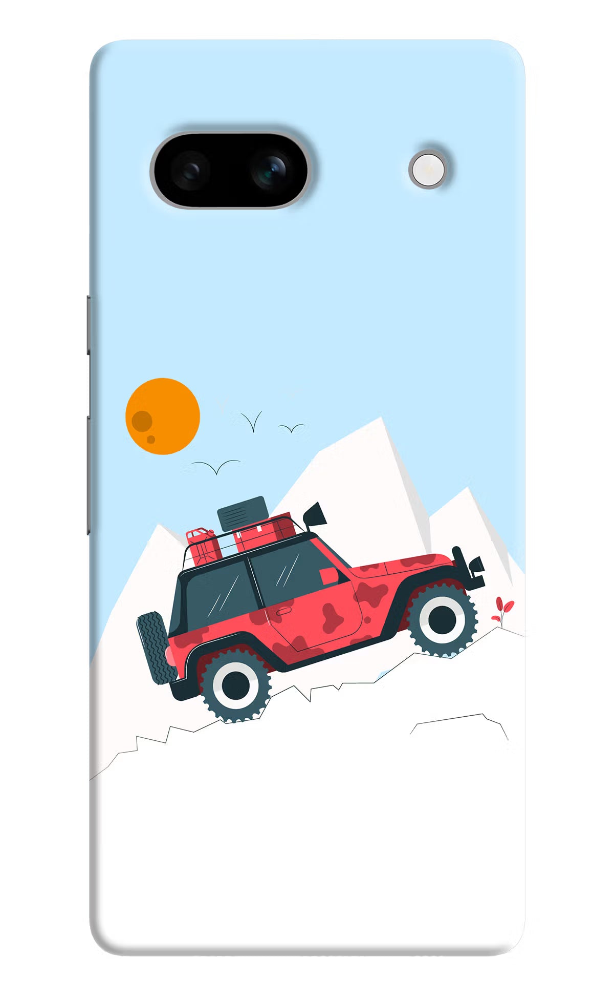 Mountain Trail Beast Google Pixel 7A Hard Case Back Cover by Casekaro