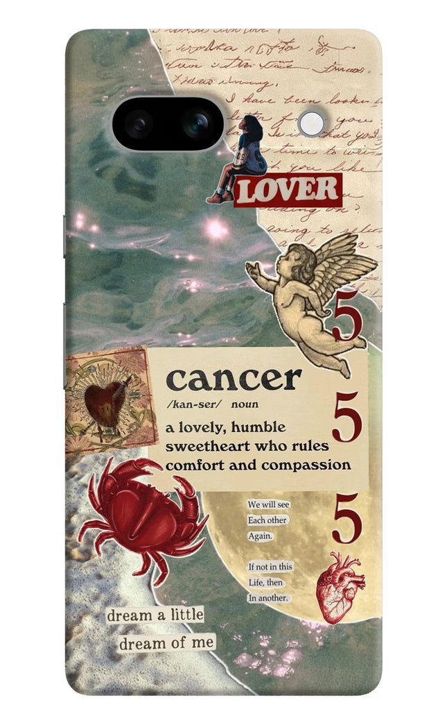 Cancer Zodiac Google Pixel 7A Hard Case Back Cover by Casekaro