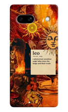 Leo Zodiac Google Pixel 7A Hard Case Back Cover by Casekaro