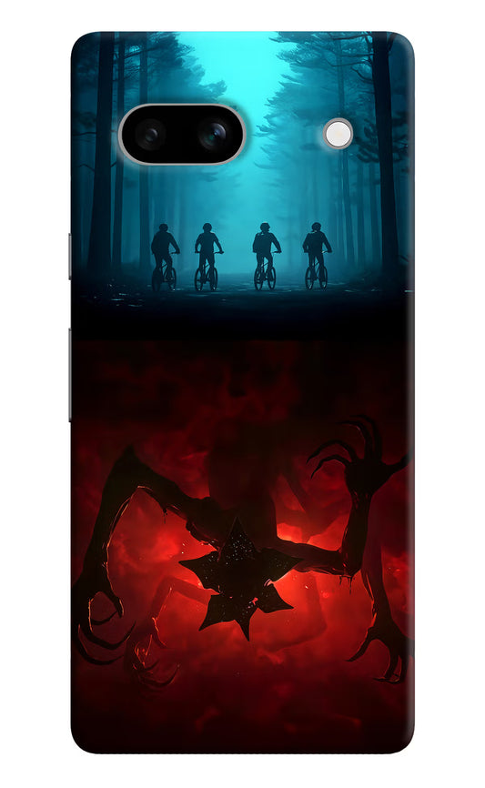 Ordinary Things Downside Up Google Pixel 7A Hard Case Back Cover by Casekaro