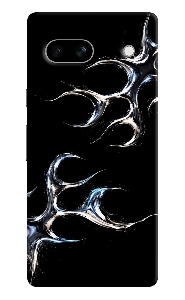 Chrome Tribal Google Pixel 7A Hard Case Back Cover by Casekaro