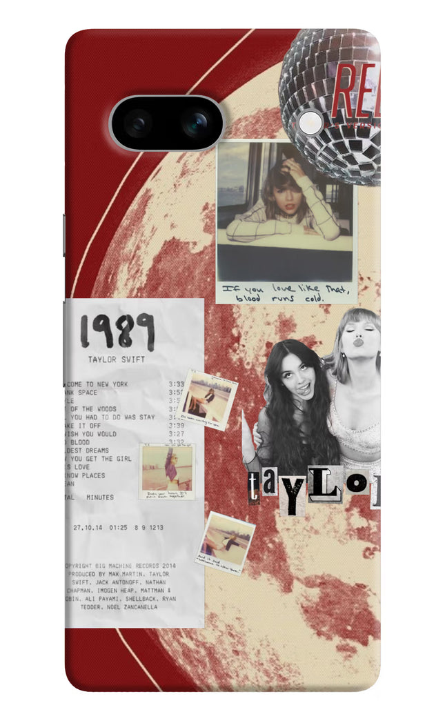 Taylor Swift Google Pixel 7A Hard Case Back Cover by Casekaro