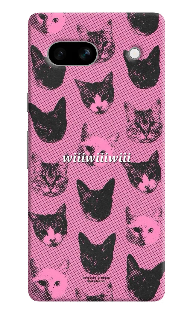 Pink Cats Google Pixel 7A Hard Case Back Cover by Casekaro