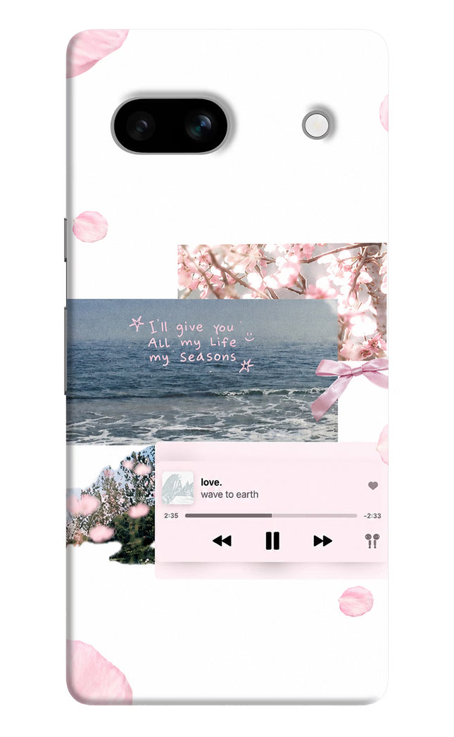 Wave to earth Google Pixel 7A Hard Case Back Cover by Casekaro