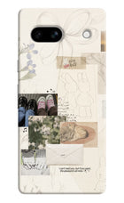 Soft Aesthetic Google Pixel 7A Hard Case Back Cover by Casekaro