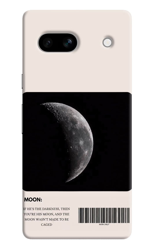 Moon Phase Google Pixel 7A Hard Case Back Cover by Casekaro