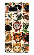 Cool Cat Google Pixel 7A Hard Case Back Cover by Casekaro