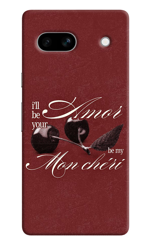 Velvet Cherry Google Pixel 7A Back Cover