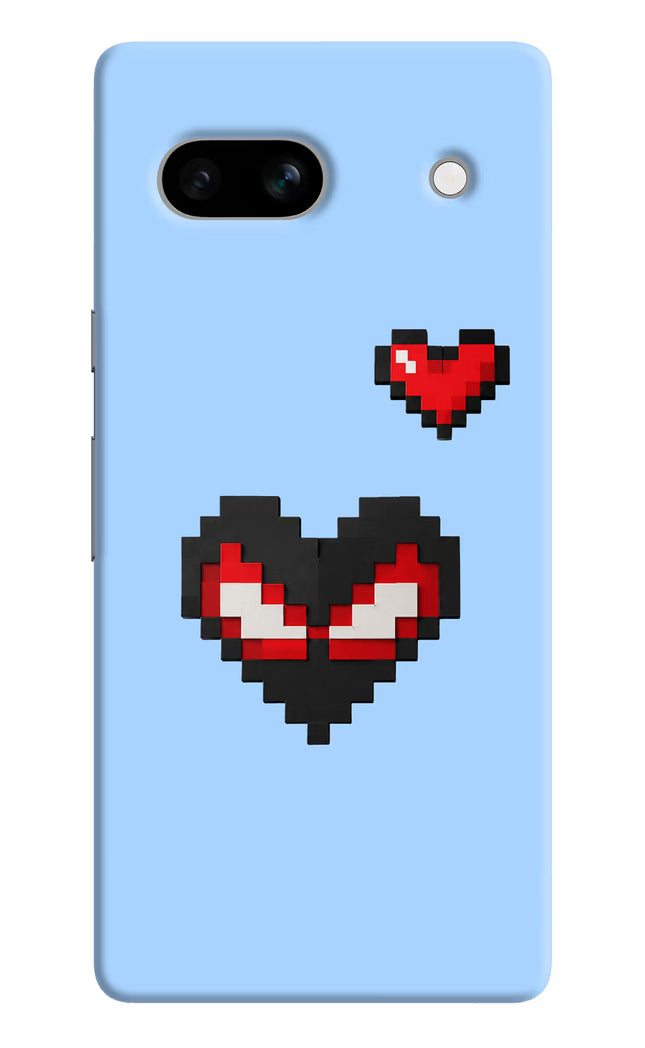 Peter Heart Google Pixel 7A Hard Case Back Cover by Casekaro