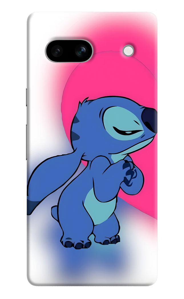 Stitch Hug Google Pixel 7A Hard Case Back Cover by Casekaro