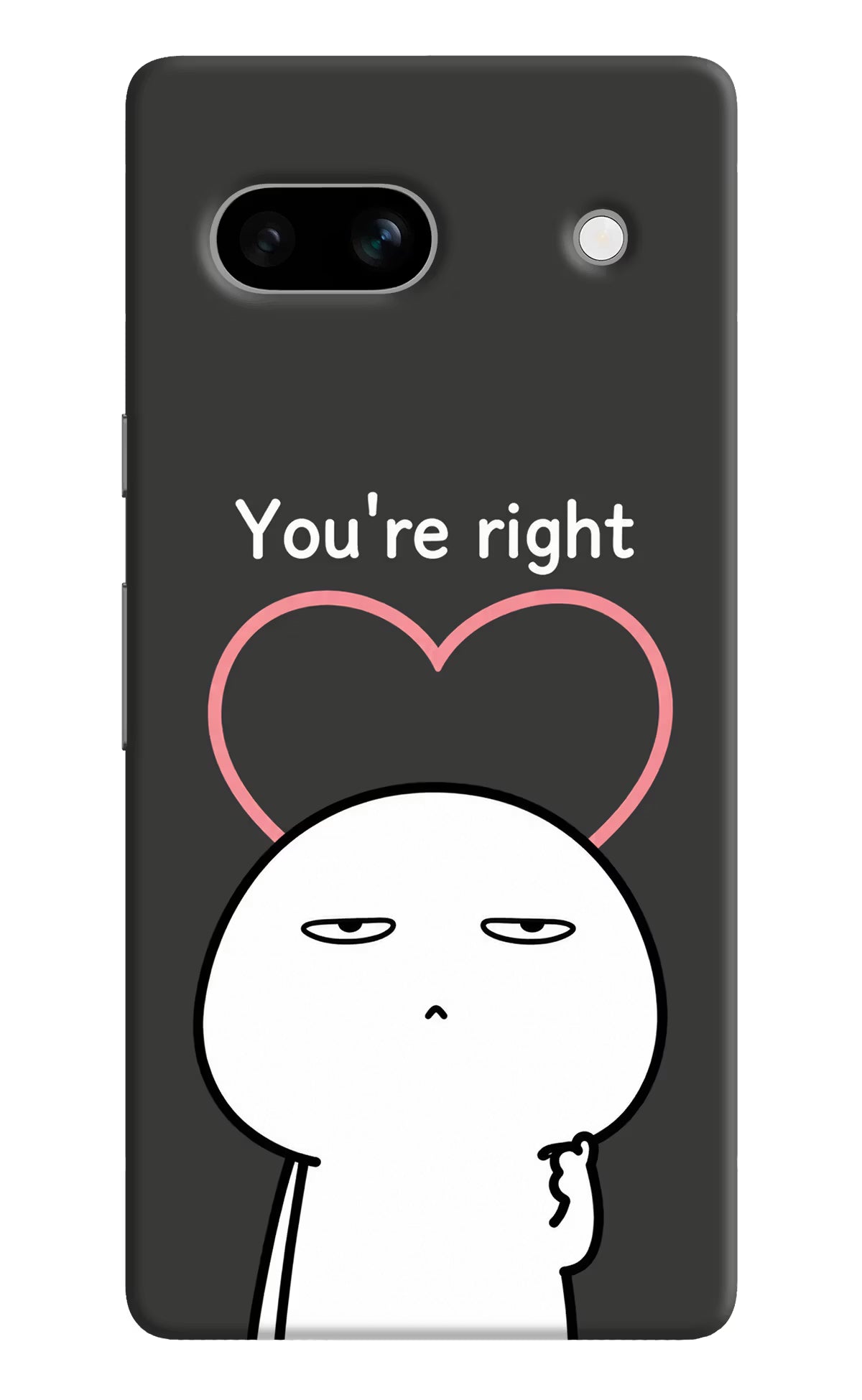 You're Right Google Pixel 7A Back Cover