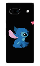 Stitch Crush Google Pixel 7A Hard Case Back Cover by Casekaro