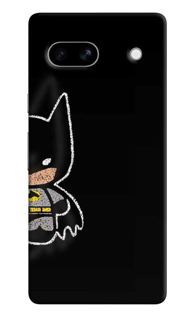 Bat Kitty Google Pixel 7A Hard Case Back Cover by Casekaro