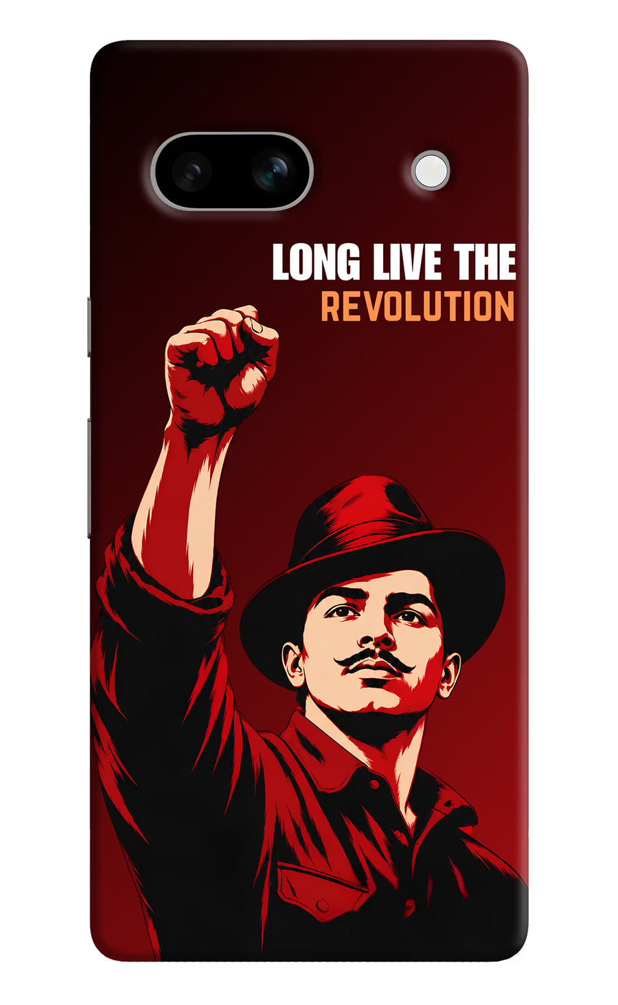 Bhagat Singh Revolution Google Pixel 7A Back Cover, Hard case