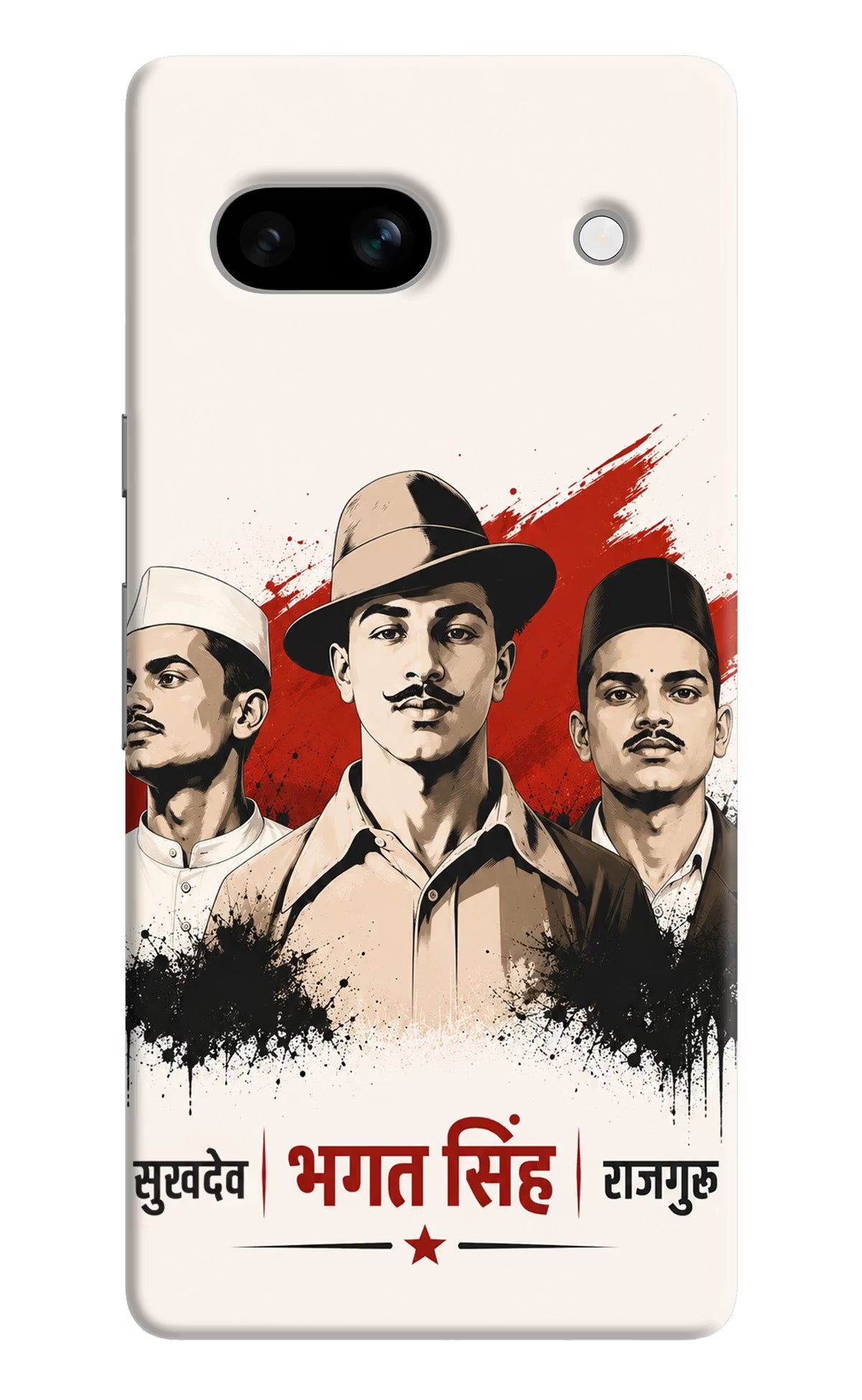 Sardar Patel Iron Will Google Pixel 7A Back Cover