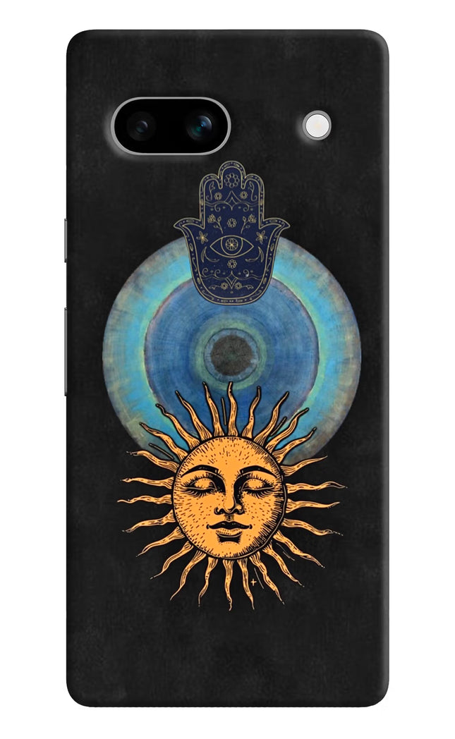 Divine Sun Google Pixel 7A Hard Case Back Cover by Casekaro