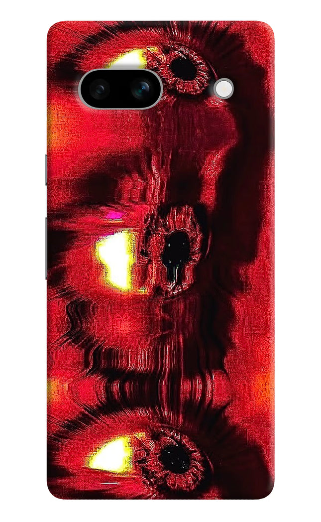 Fire Eye Google Pixel 7A Hard Case Back Cover by Casekaro