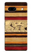 Vinyl Stripes Google Pixel 7A Back Cover