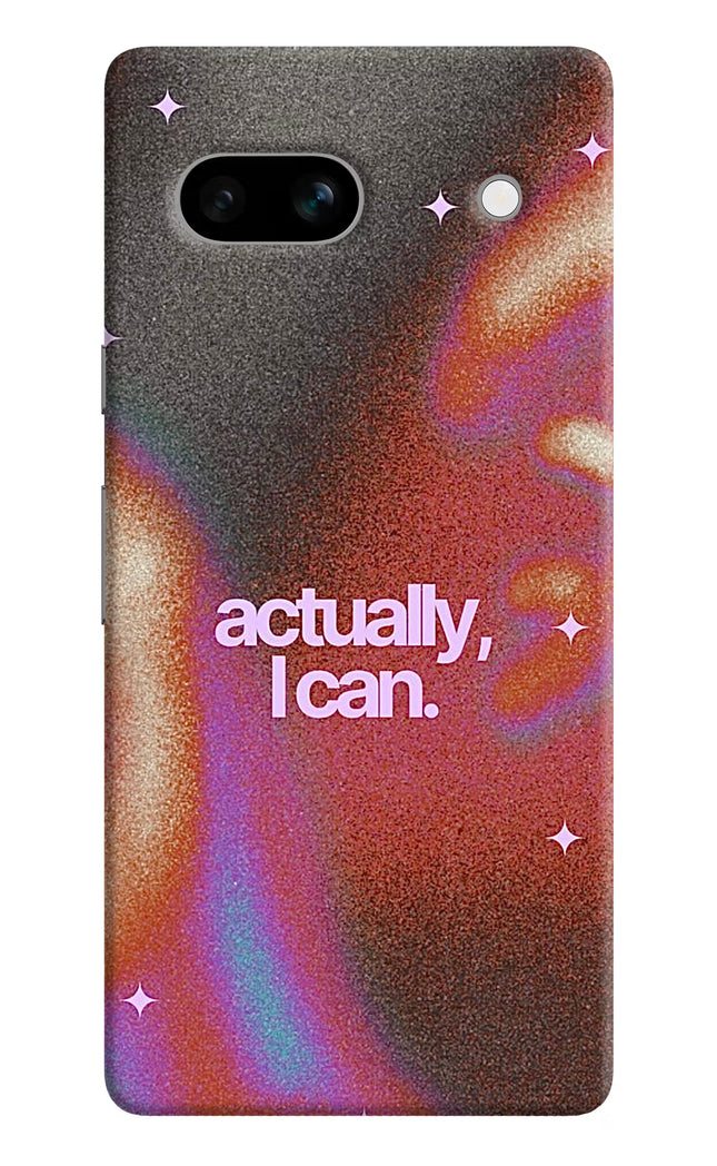 Pink Aura Google Pixel 7A Hard Case Back Cover by Casekaro