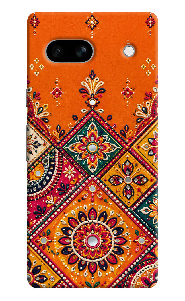 Kutch Glow Google Pixel 7A Hard Case Back Cover by Casekaro
