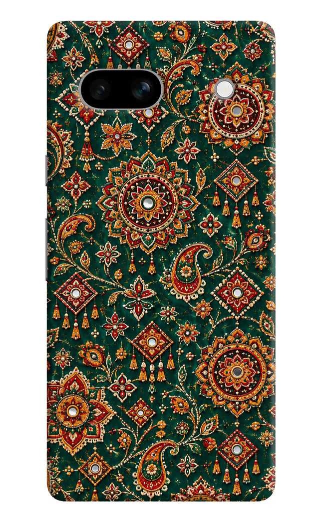 Green Pataka Google Pixel 7A Hard Case Back Cover by Casekaro