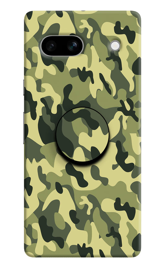 Camouflage Google Pixel 7A Pop Case by Casekaro