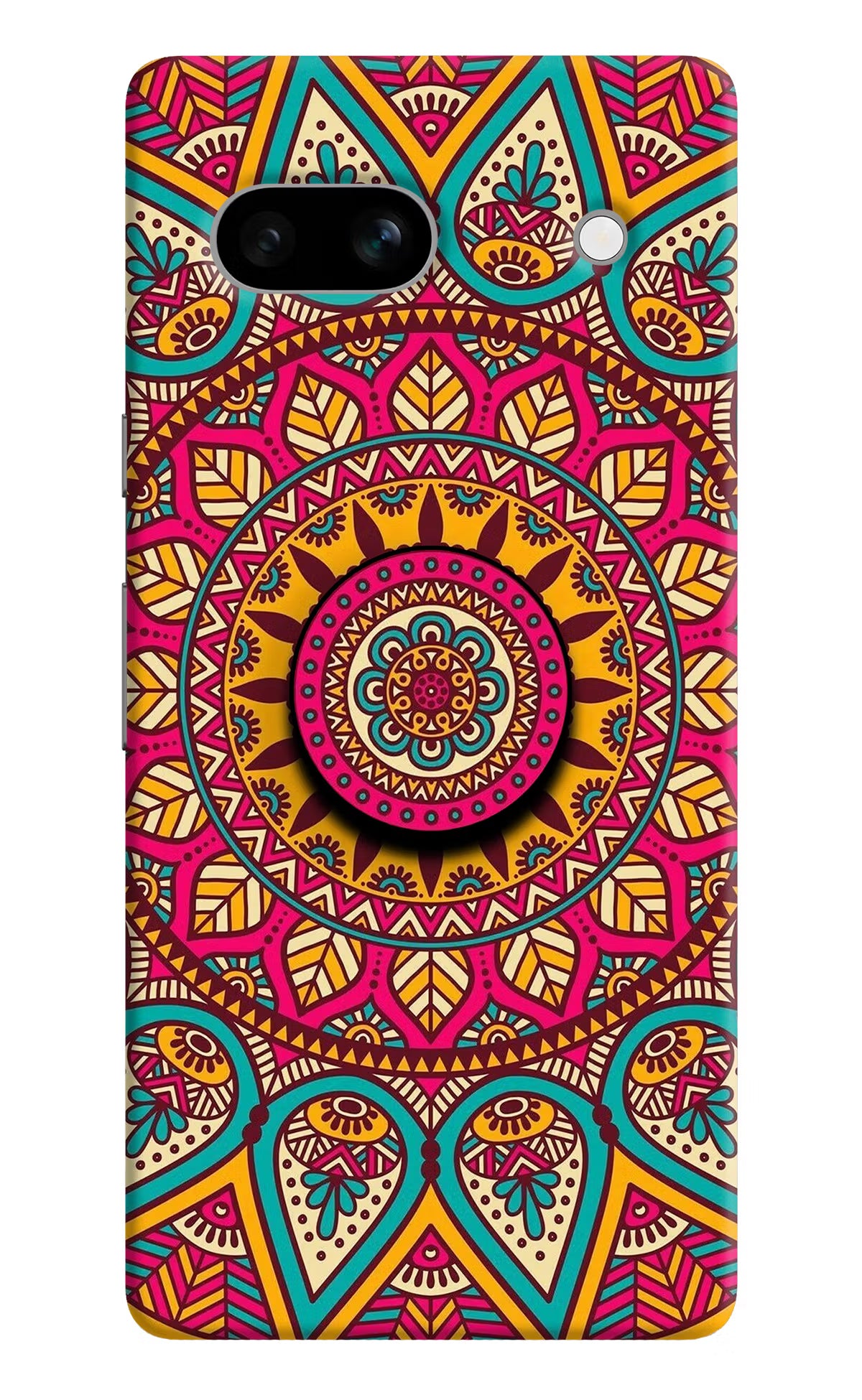 Mandala Google Pixel 7A Pop Case by Casekaro