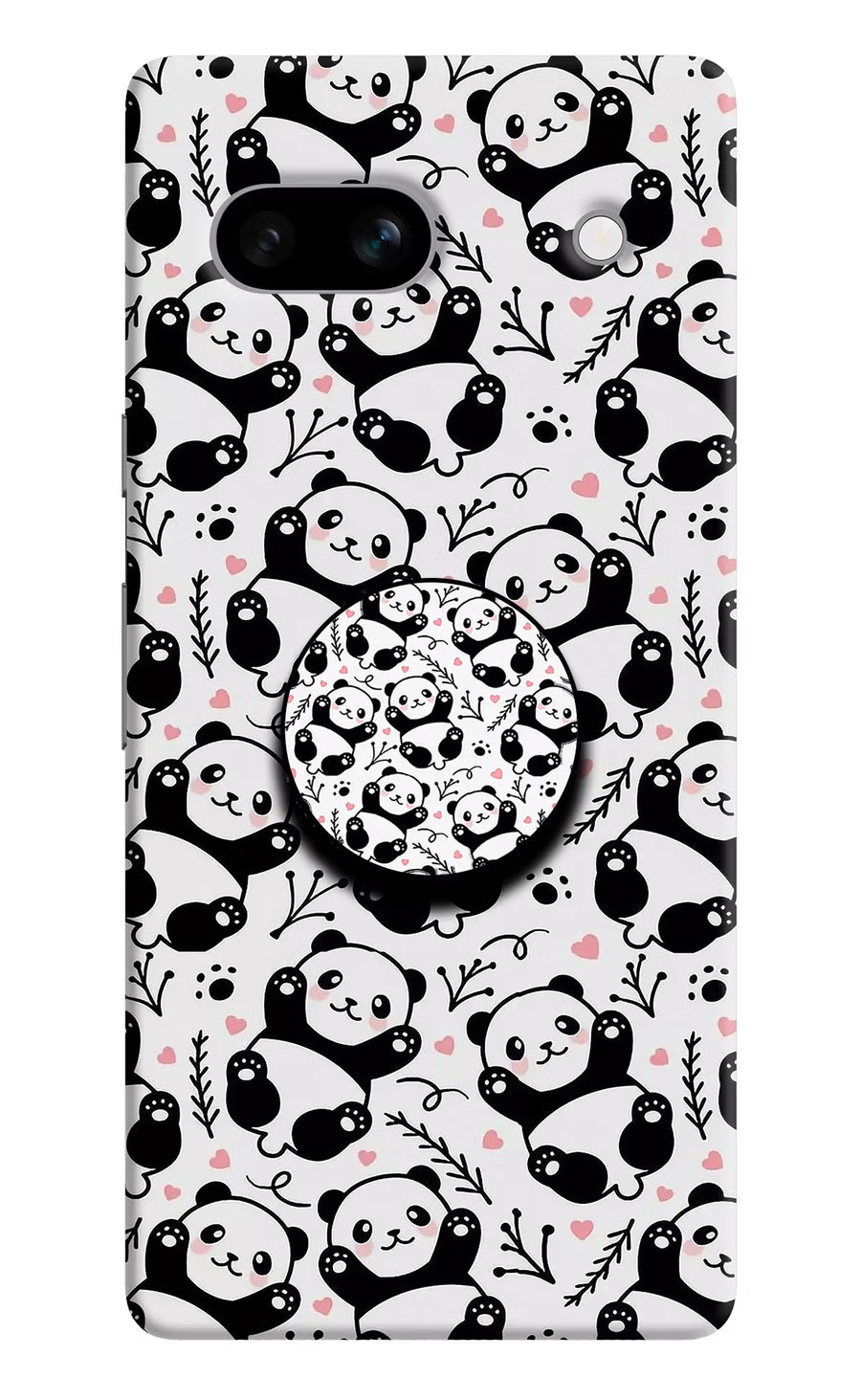 Cute Panda Google Pixel 7A Pop Case, Hard case