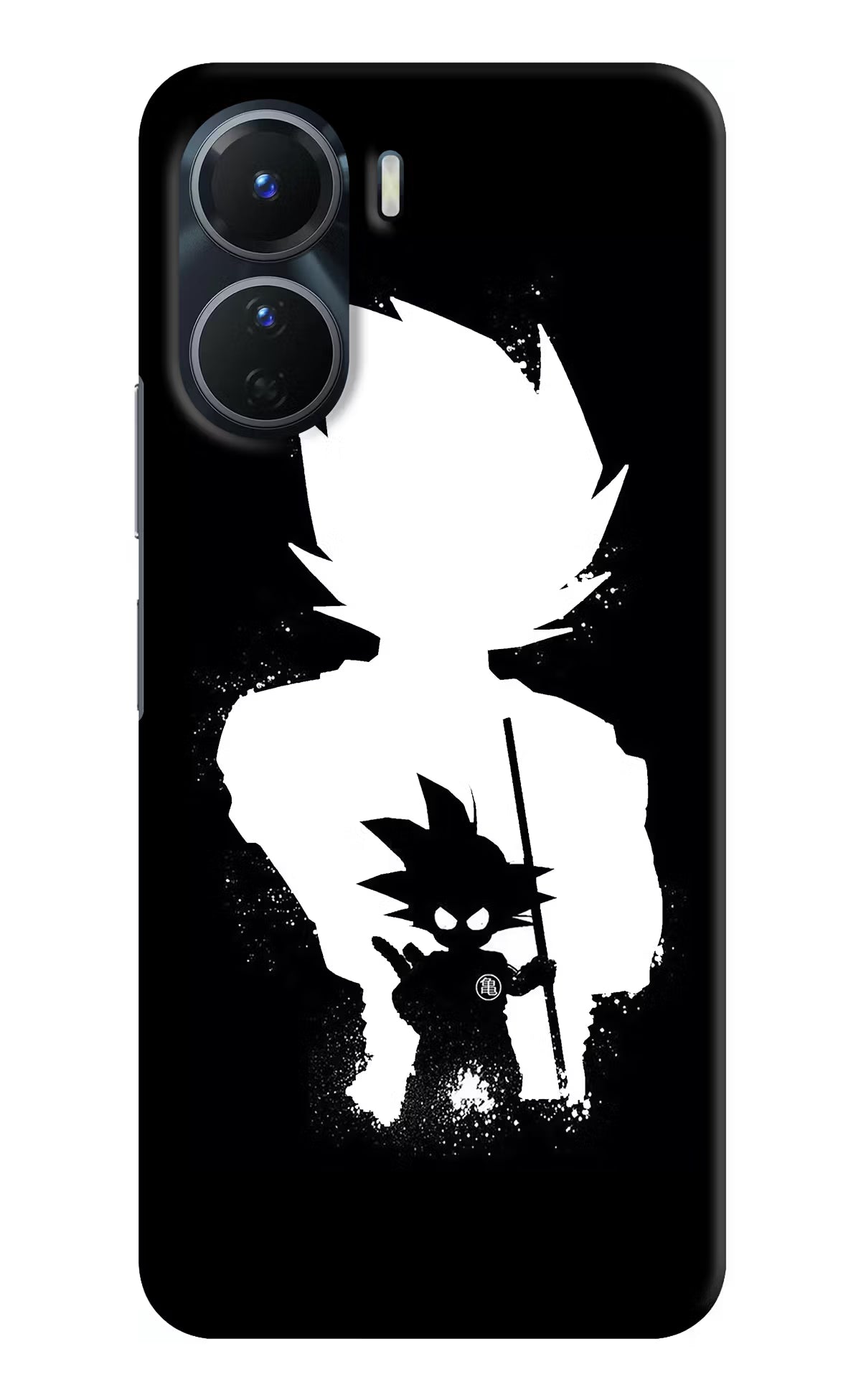 Goku Shadow Vivo T2x 5G Hard Case Back Cover by Casekaro