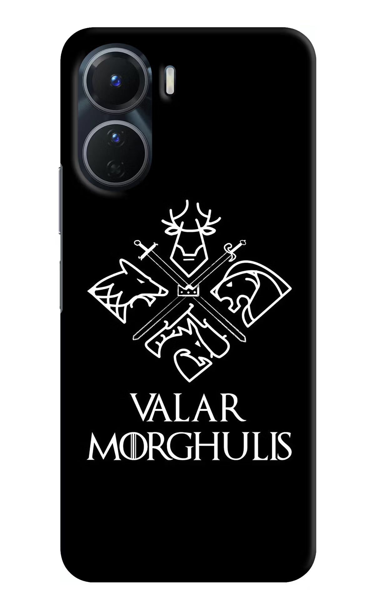 Valar Morghulis | Game Of Thrones Vivo T2x 5G Hard Case Back Cover by Casekaro